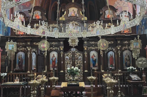 Православний собор Святого Миколая в Гданську — неоготична архітектура з дев'ятьма куполами