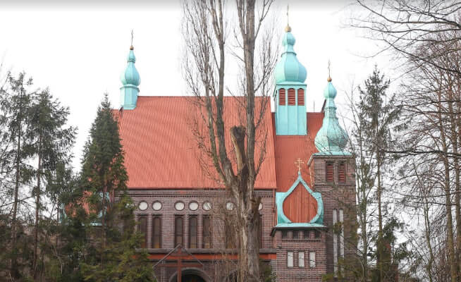 Фрески і розписи на стінах православного собору в Гданську